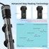 SainSmart XpertMatic 100W Adjustable Submersible Aquarium Heater, Thermostat for Up to 20 Gallon Fish Tanks