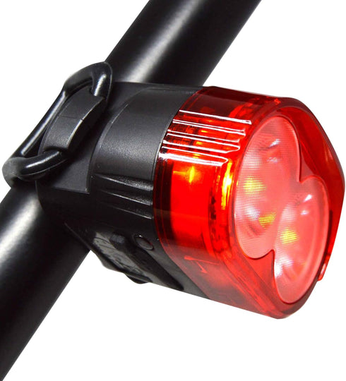 Universal Bike Light Mount, Adjustable Slotted Rubber Straps, 2 Pack