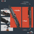 VEITORLD Gifts for Men Dad Him Christmas, 12 in 1 Survival Gear and Equipment Kits, Unique Fishing Hunting Gift