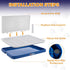 Welpe Dog Potty Tray with Pee Pad Holder - Perfect Indoor Potty Training Solution for Small and Medium Dogs. Say