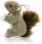 Vaulted Skulls & Co Squirrel Dog Toy w/ Squeaker | Plush Squirrels Dogs Toys | Stuffed