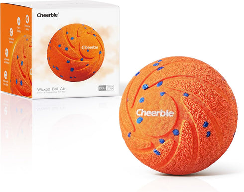 Cheerble Smart Interactive Dog Toy, Wicked Ball AIR, Automatic Moving, Bouncing, Rotating,