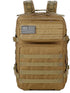 QT&QY 45L Military Tactical Backpack, Molle Army Assault Pack, Hiking Rucksack