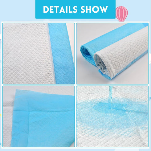 100 Chinchillas Animals(18 13) kathson Pcs Rabbit Pee Pads,Bunny Pad Disposable Rabbits Diapers Super Absorbent Potty