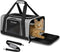 Petskd Pet Carrier 17x11x9.5, Alaska Airline Approved Travel Bag for Small Cats and Dogs, Grey