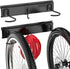 Ultrawall Bike Rack, Garage Wall Mount for 2 Bicycles and 1 Helmet, Heavy Duty Storage Holds Up to 100lbs