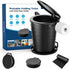 2nd Camp Toilet for Adults, Upgraded Generation, Retractable Portable Camping Toilet with Paper Holder & Lid, Porta