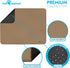 (48x60 Inch, Pack 1) Paw Inspired Washable Pee Pads for Dogs, Leakproof, Non-Slip Reusable Puppy Pads for Potty