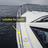 SHENGHUISS Boat Deck Fuel/Gas/Water/Waste Fill/Filler Tank Key, Marine 316 Stainless Steel Deck Filler for Yacht Caravan