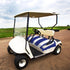Golf Cart Seat Covers - Comfortable Seat Blanket and Towel for 2-Person Seats, Stay Cool Golf Cart Accessories