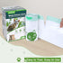 4 3, 100 Pack, Cat Litter Box Liner Compatible with Litter Box Robot & Waste Bags Waste Drawer Liners Heavy Duty White