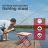 TJSTJS 13.5 330LB (12.5 inch) Camping Stool,Mountaineering and Hiking Portable Stools Portable Folding Stools