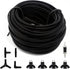 ALEGI 100 Feet 3/16 Inch Standard Aquarium Silicone Airline Tubing with Check Valves and Connectors