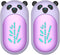 Hand Warmers Rechargeable 2 Pack, 6000mAh Electric Hand Warmer, 20Hrs Long Heating, Portable Pocket Heater