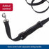 Coastal Pet Insta-Grip Control Handle Dog Leash, Adjustable Traffic Leash for Training, Blue, 1" x 6'