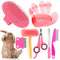 KALAMANDA Rabbit Grooming Kit, Rabbit Brush for Shedding with Bunny Nail Clipper, Rabbit