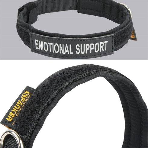 EXCELLENT ELITE SPANKER Adjustable Nylon Puppy Dog Collar, Soft Padded Heavy Duty Quick-Release Buckle for Small Medium