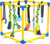 Puppy Play Gym with 8 Hanging Toys for Teething &Chewing, Interactive Activity