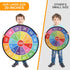 Accmor 29" 3 4 5 6 7 8 9 10 11 12 Large Dart Board for Kids, Kids Dart Board with Sticky Balls, Backyard Outdoor Games