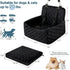 35lbs,Detachable 2 Dog Car Seat for Small Medium Dogs - Memory Foam Seat with Cushion for Pets Under & Machine Washable
