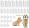 30 Pack Replacement Squeakers for Dog Toys, Plastic Squeakers for DIY Toy Accessories