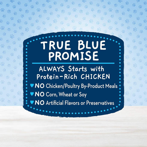 Blue Buffalo Baby BLUE Soft Biscuits - Natural Dog Treats for Puppies, Chicken & Carrots, 8-oz. Bag