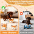Interactive Fox Puppy Toy for Anxiety & Boredom Relief - Automatic Self-Moving, Bouncing & Vibrating with Sound