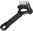 Mini-Rake V-Shape Double Row Rotating Teeth Demats and Grooms Dogs and Cats (Long Tooth Mini-Rake)