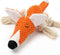 Large Dog Toys, Cute Squeaky Plush Stuffed Animal Chew Toys for Small, Medium, Large Breed (Orange Fox)