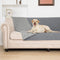 Dog Bed Cover for Pets - Waterproof Blanket Rug Pads for Couch Protection, Reusable Changing Pad, Dark Grey+Light