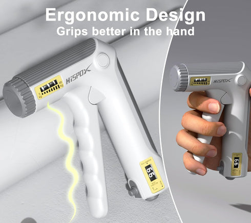 Hand Grip Strengthener: Adjustable Resistance Handgrip Trainer for Forearm Strength, 22-132Lbs