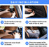 25 lbs, Oiilores Dog Car Seat for Small Dogs, Washable Pet Booster Car Seats with Clip-On Safty Leash, Comfy Deluxe