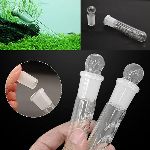 3 Holes Aquarium Trap - Leeches Catcher 2 Pieces for Cherry Shrimp Tank Supplies