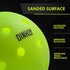 Seamless 40 Pickleball Balls, Outdoor Pickleballs USAPA Approved, Enhanced Durability Pickle Ball with Roto-Molded