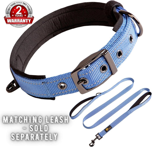 ADITYNA Ultra Comfortable Soft Neoprene Padded Dog Collar for Extra-Small Dogs