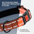 CollarDirect Reflective Dog Collar with Quick Release Buckle for Small, Medium, Large Dogs or Puppies - Nylon Suitable