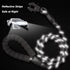 Heavy Duty Dog Leash 2/4/5/6FT, Reflective Nylon with Aluminum Quick Release Clip for Small Medium Large Dogs