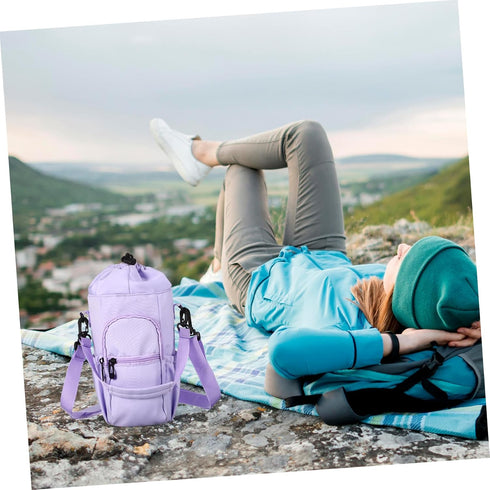 Insulated Water Bottle Pouch - Ideal for Hiking and Outdoor Activities