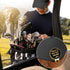 Hafhue World's Okayest Golfer Black Gold Golf Ball Marker with Hat Clip, Funny Gifts for Women Men Dad