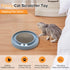 Cat Scratching Board with Ball Track, Cat Scratchers for Indoor Cats, Toy for Mental Exercise (Grey)