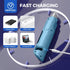 6-Speed Trimmer Set) PAPIFFEED Dog Nail Grinder, Quiet Electric Nail with Dual LED Light, Rechargeable for Small Medium