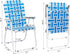 Generic 2 Pack Camping Chair, Folding Beach Chair for Adults with High Back, Webbed Lawn Chair Outdoor Portable Camping