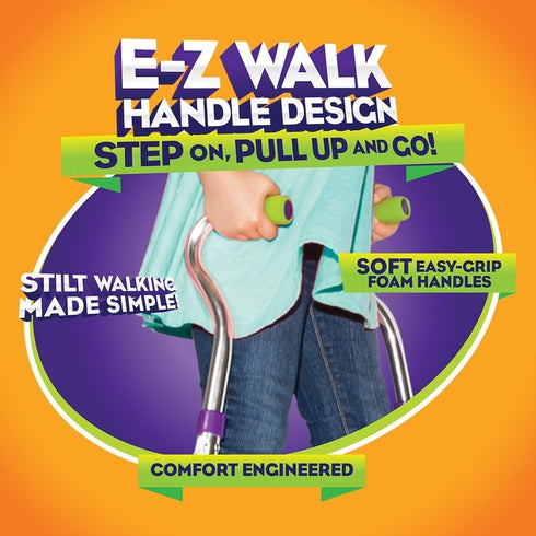 Original Walkaroo Wee Balance Walking Stilts Lite (Aluminum) for Indoor/Outdoor Play, Adjustable Height for Kids 4+