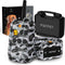 PATPET Dog Shock Collar with Remote, 3/4 Mile Range, Rechargeable Waterproof E Collar for Large Dogs, Camouflage