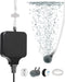 Mini Air Aerator Pump for 1-15 Gallon Fish Tank, Super Quiet 1.5 Watts