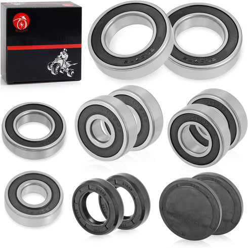 Rear End Bearing Seals Axle Freeze Plugs Kit for EZGO Golf Cart TXT Dana ST WorkHorse MEDALIST MARATHON