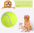 susu & wuwu Giant Tennis Ball for Dogs, Yellow Big Tennis Ball for Dog Birthday Gift, 9.5" Pet Toy
