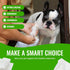Bamboo Pet Towel 10 PCS, Reusable Machine Washable Paper Towels for Dogs, Cats, and Other Pets