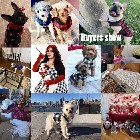 Dog Sweater - Soft Fleece Vest with Leash Ring Pullover Jacket for Small Dogs, Grey Heart, M
