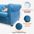 Cat Scratch Couch Protector - 12XL Clear Sheets, Extra Durable, Easy to Customize, Residue-Free